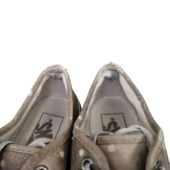 Vans Shoes Womens 6 Sneakers Camden Low Skate Casual Canvas Polka Dot Lace Up - Picture 9 of 12